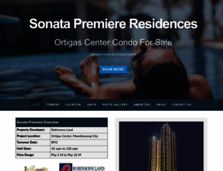 sonatapremiereresidences.com screenshot