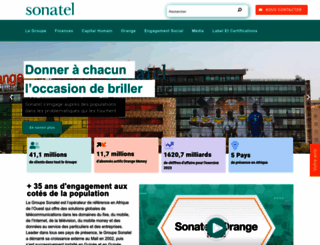 sonatel.sn screenshot