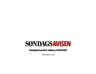 sondagsavisen.dk screenshot