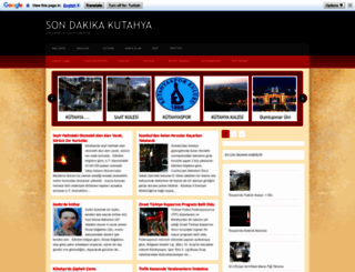 sondakikakutahya.blogspot.com.tr screenshot