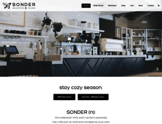 sondercoffee.co screenshot
