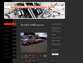 sonderfahrzeugbau-walschleben.de screenshot