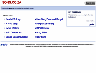 song.co.za screenshot
