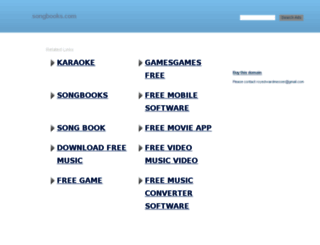 songbooks.com screenshot