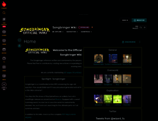 songbringer.gamepedia.com screenshot