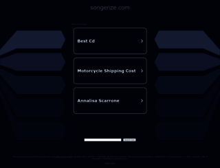 songerize.com screenshot