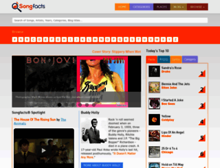 songfacts.com screenshot