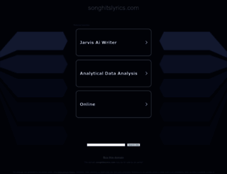 songhitslyrics.com screenshot
