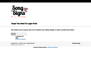 songtosigns.worshipinsign.com screenshot