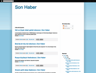 sonhaber-1.blogspot.com screenshot