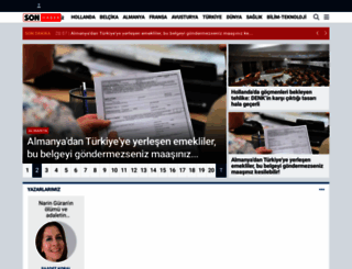 sonhaber.eu screenshot