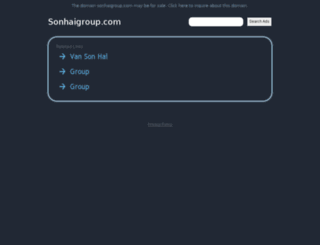 sonhaigroup.com screenshot
