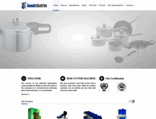 soniaindustries.com screenshot