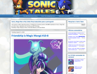 sonic-tales.blogspot.com.br screenshot