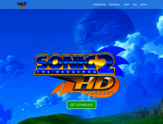 sonic2hd.com screenshot