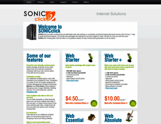 sonicclick.com screenshot