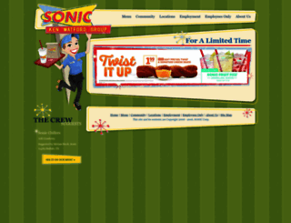 sonicfood.com screenshot