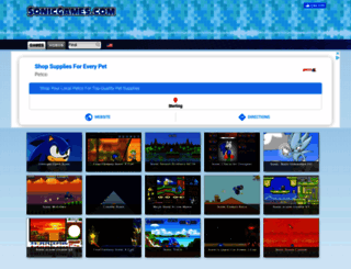 sonicgames.com screenshot