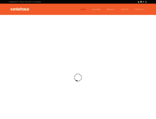 sonichaus.com screenshot