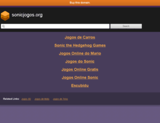 sonicjogos.org screenshot