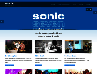 sonicseven.net screenshot