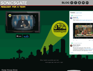 sonicsgate.com screenshot