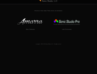 sonicstudio.com screenshot