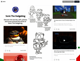sonicthehedgeblog.com screenshot