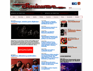 sonicwavemagazine.com screenshot