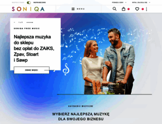 soniqa.pl screenshot