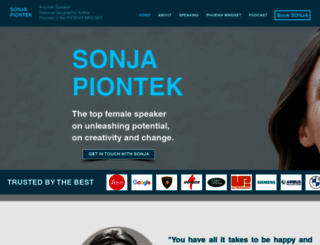 sonjapiontek.com screenshot