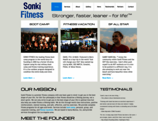 sonkifitness.com screenshot