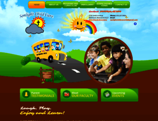 sonlightchildcare.org screenshot