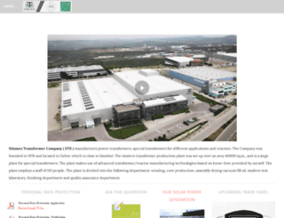 sonmeztrafo.com.tr screenshot