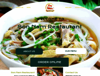 sonnamrestaurant.com screenshot