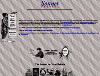 sonnets.org screenshot