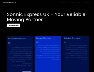 sonnic-express.co.uk screenshot