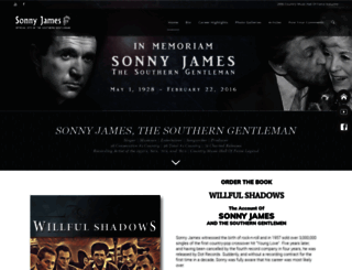 sonnyjames.com screenshot