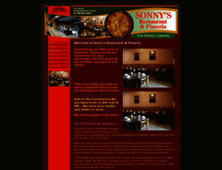 sonnysrestaurantandpizzeria.com screenshot