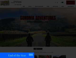 sonoma-adventures.com screenshot