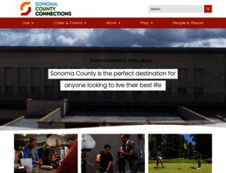 sonomacountyconnections.org screenshot