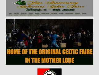 sonoracelticfaire.com screenshot