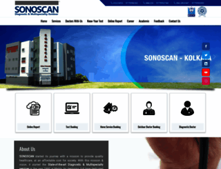 sonoscanhealthcare.com screenshot