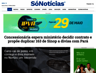 sonoticias.com.br screenshot