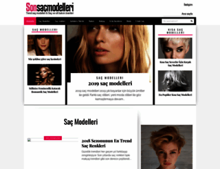 sonsacmodelleri.com screenshot