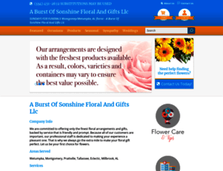 sonshinefloral.net screenshot