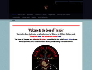 sonsofthunderusa.org screenshot