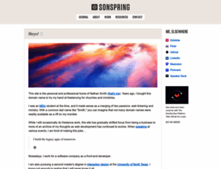 sonspring.com screenshot