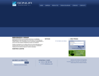 sonur.com screenshot