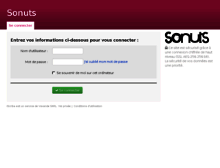 sonuts.iscriba.com screenshot